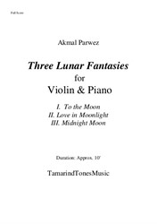 Three Lunar Fantasies for Violin & Piano